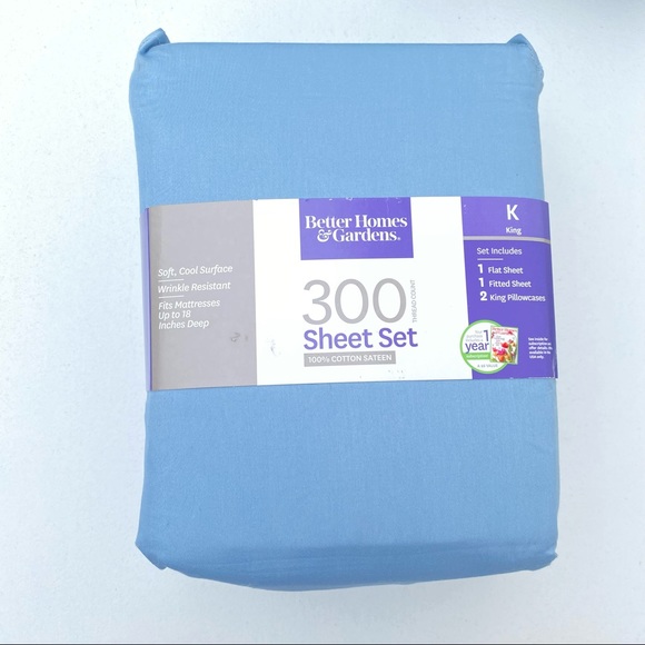Better Homes & Garden King 300 Sheet Set - Picture 3 of 7
